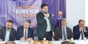 İlçemizde Halk Toplantısı Düzenlendi