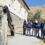 Hıdırşah Mahallesinde Doğalgaz Altyapı Çalışması