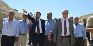 Adilcevaz’da Sulama Suyu Göletinin Temeli Atıldı